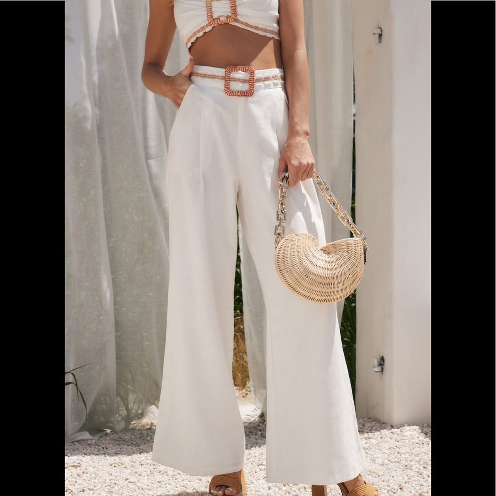 12th Tribe Summer Nights City Buckle Trousers